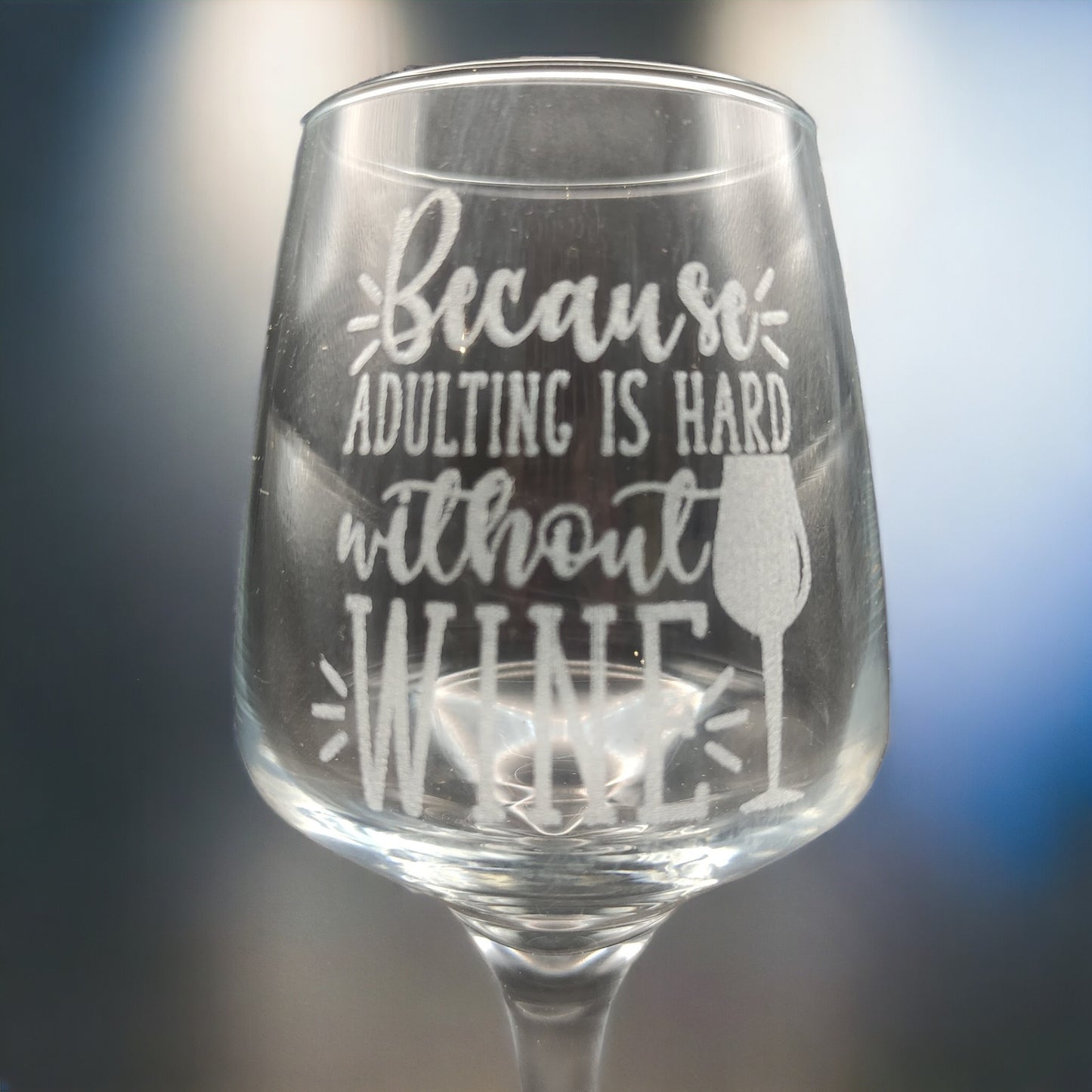 Engraved Wine Glasses