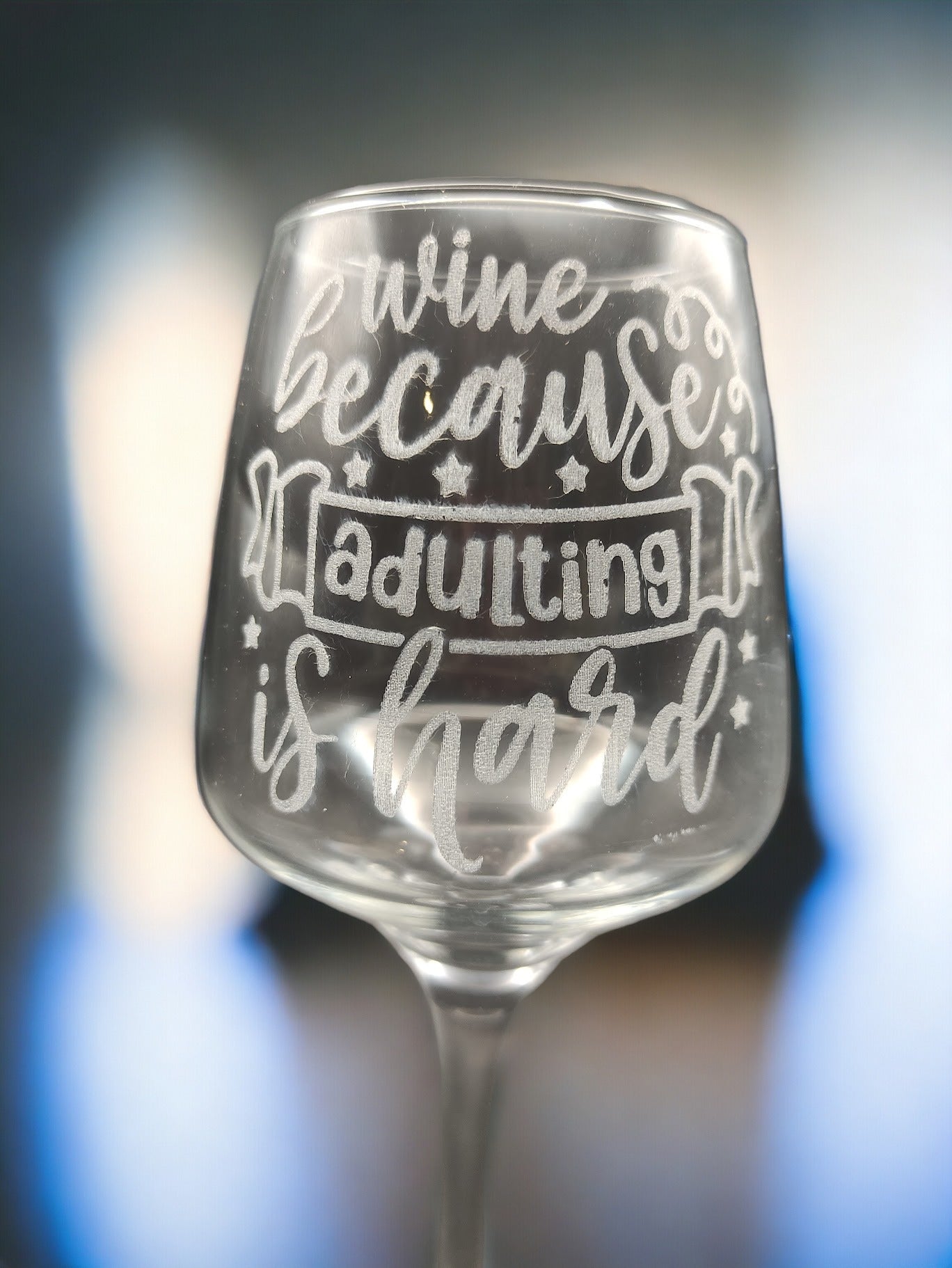 Engraved Wine Glasses