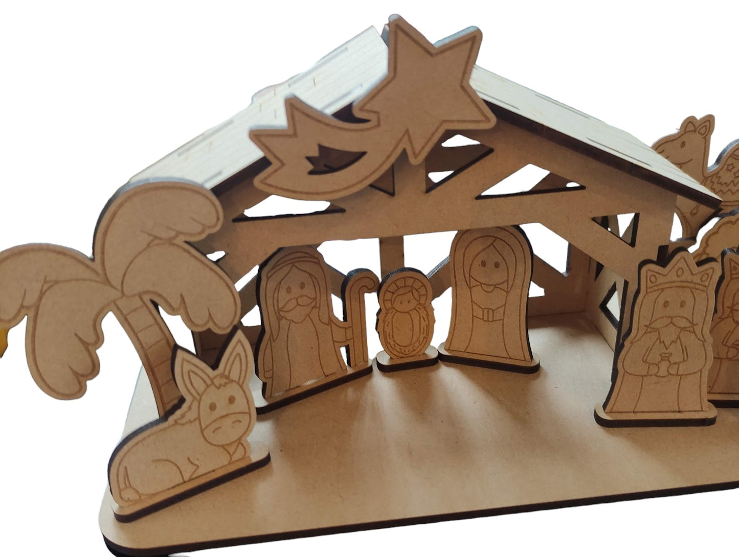 Nativity Scene - Kitset MDF