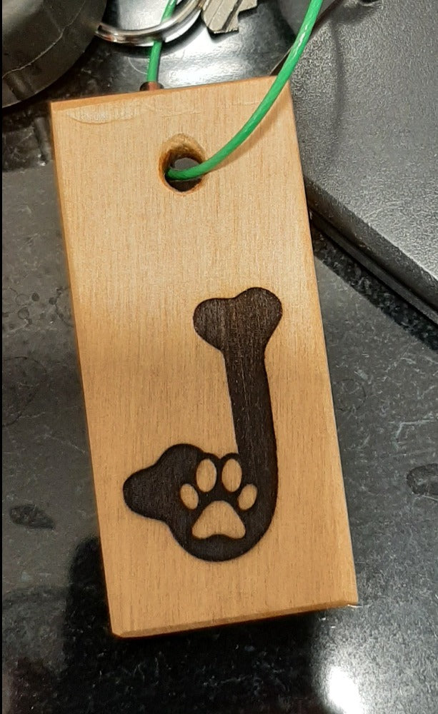 NZ Rimu Key Fob