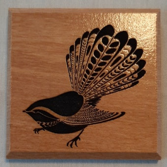 Coasters New Zealand Birds - various New Zealand wood