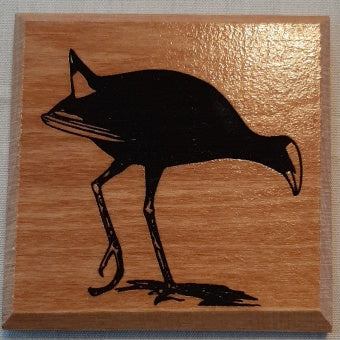 Coasters New Zealand Birds - various New Zealand wood