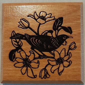 Coasters New Zealand Birds - various New Zealand wood