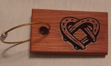 NZ Rimu Key Fob