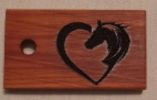 NZ Rimu Key Fob