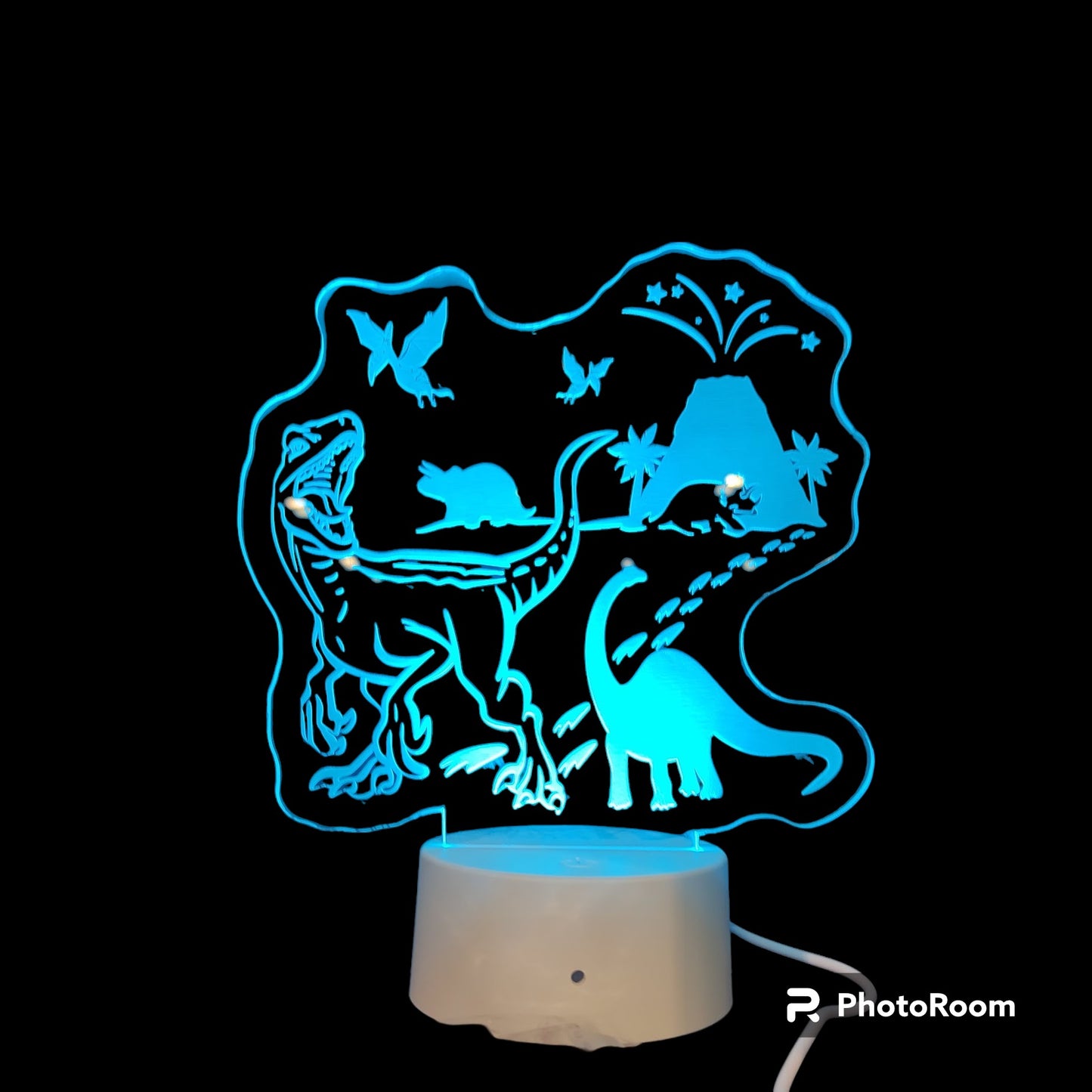 LED Laser Engraved Night Lights