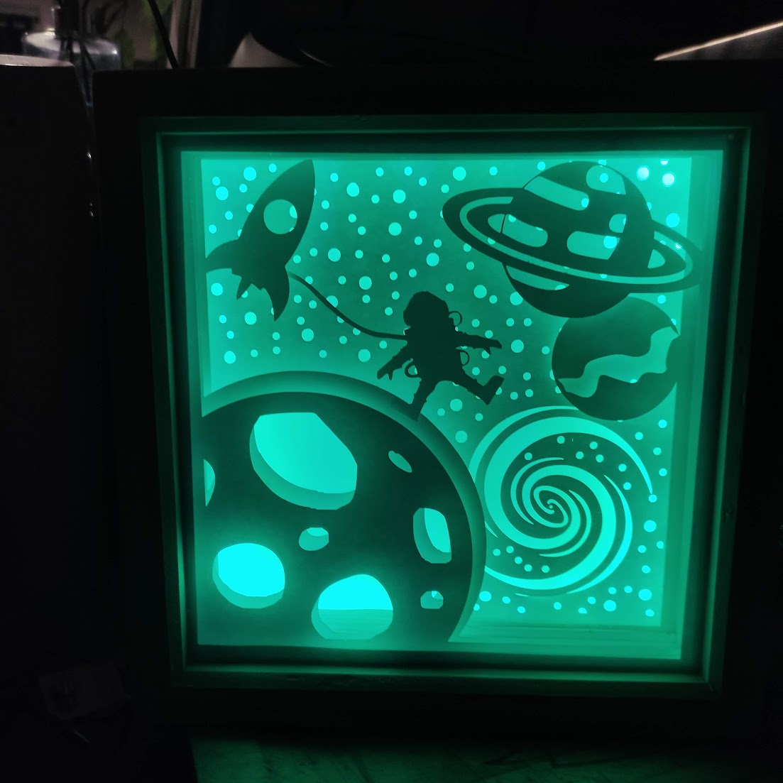 Light Boxes - LED Shadow Box - Night Lights