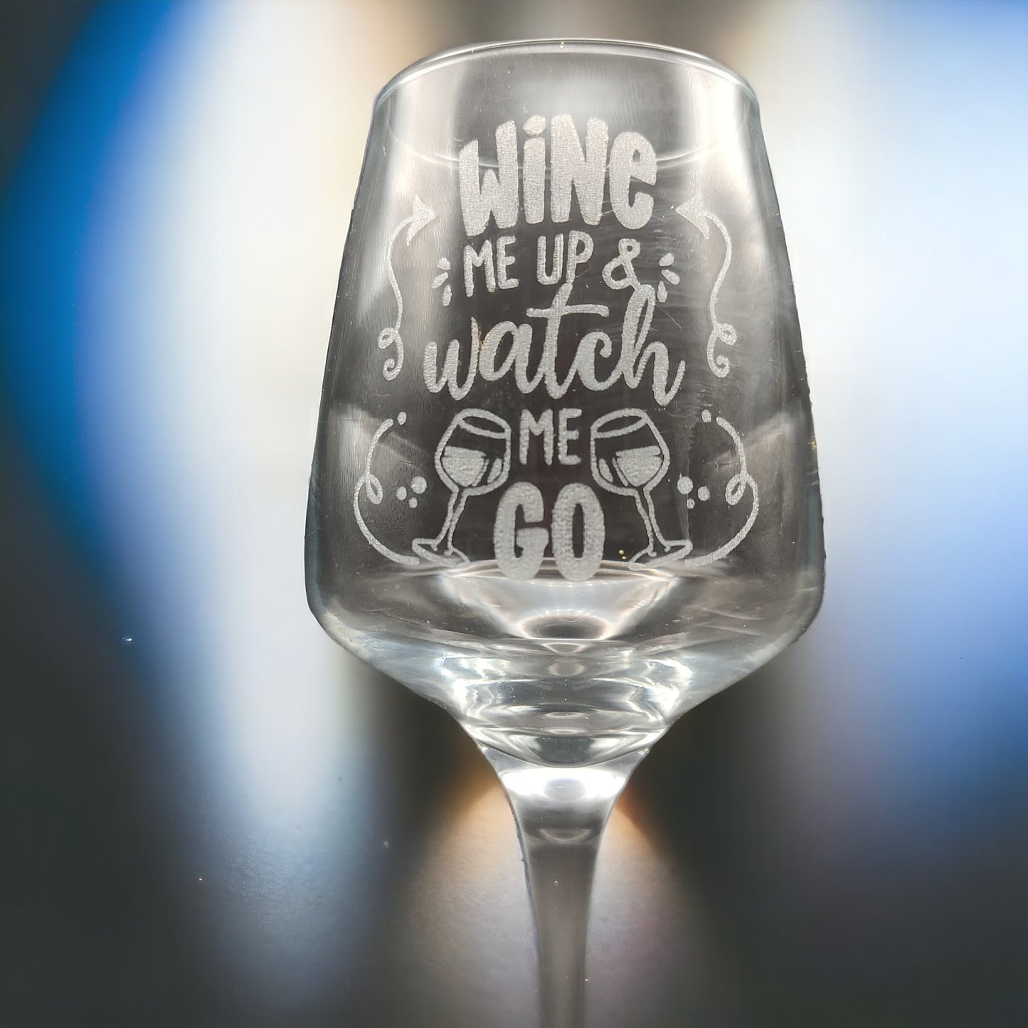 Engraved Wine Glasses