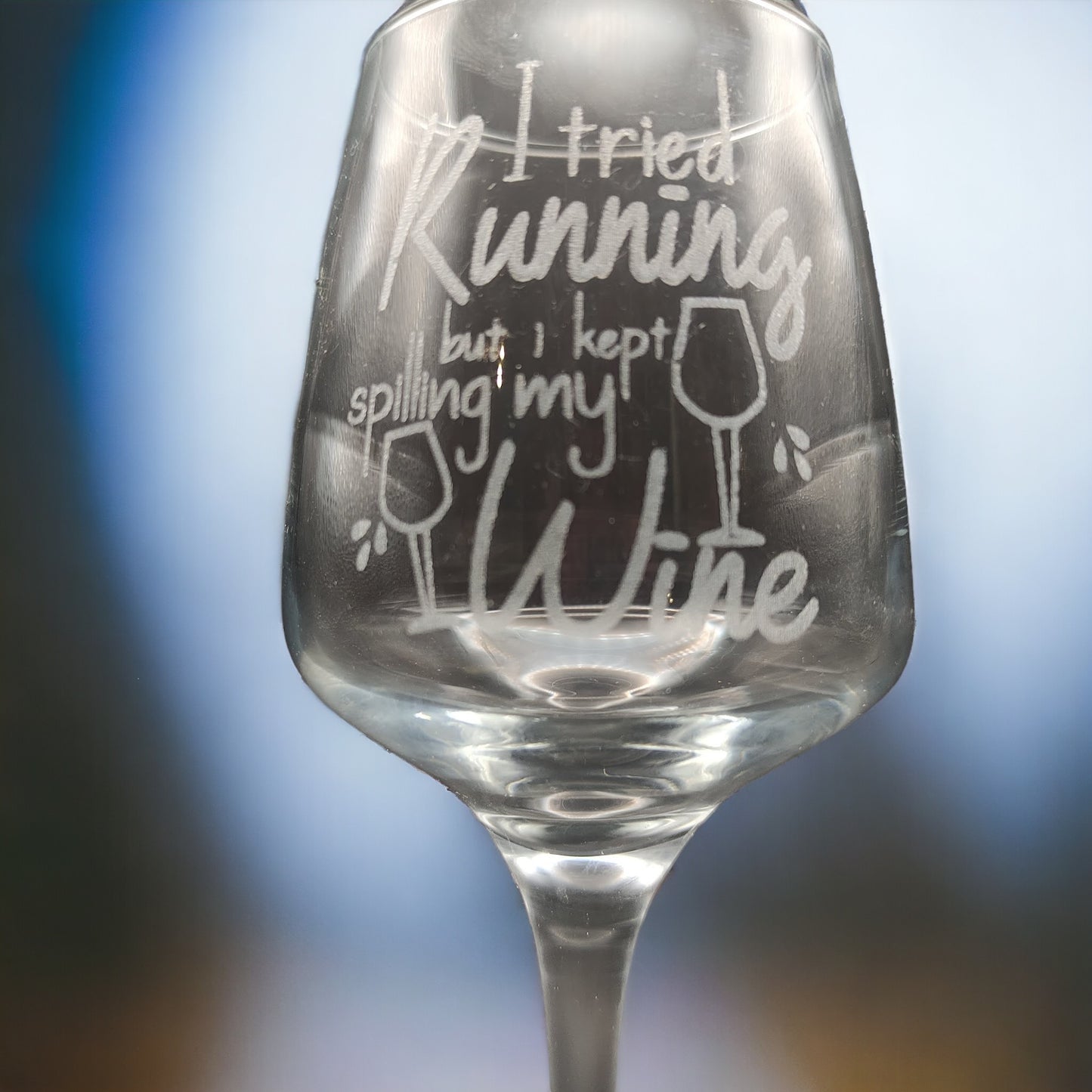 Engraved Wine Glasses