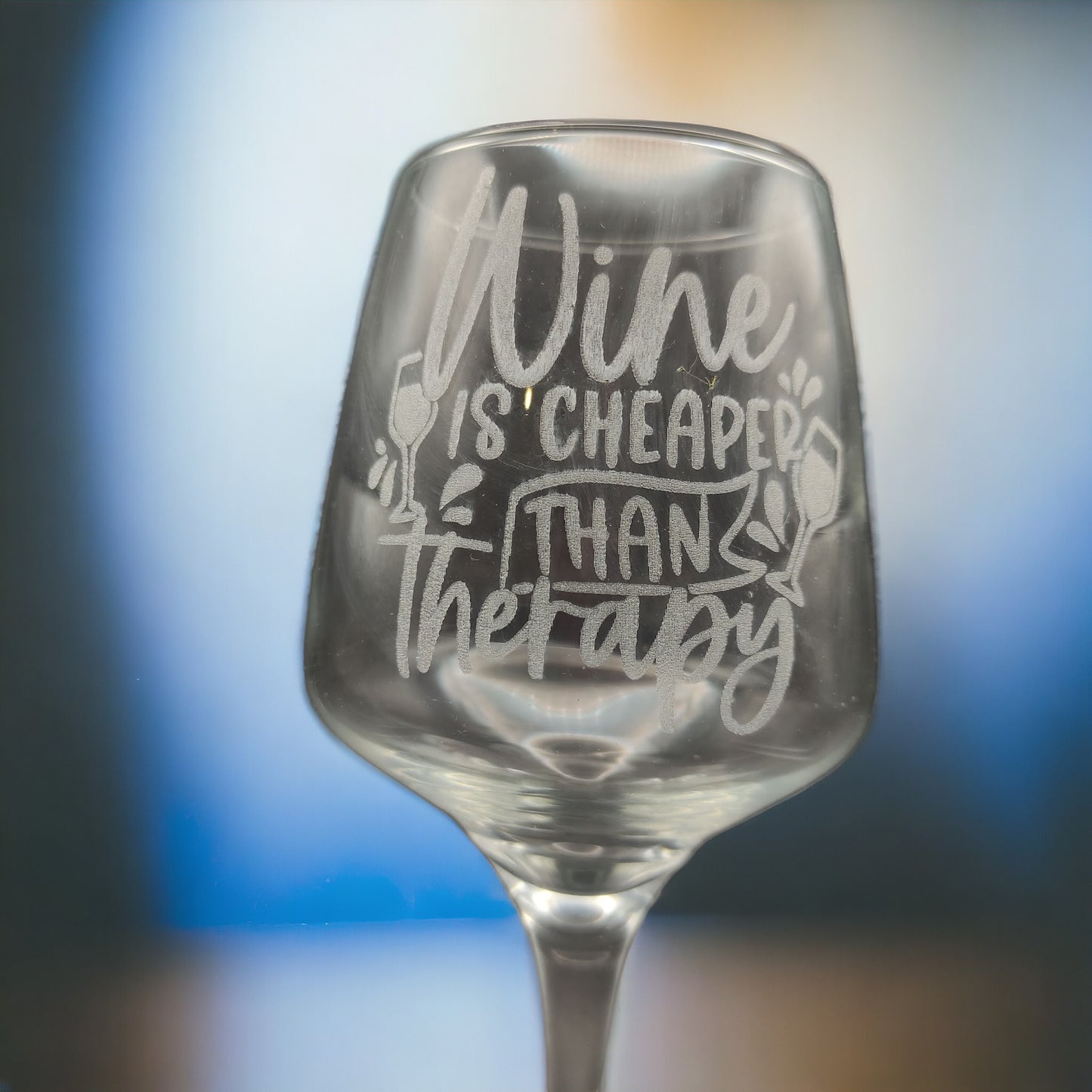 Engraved Wine Glasses
