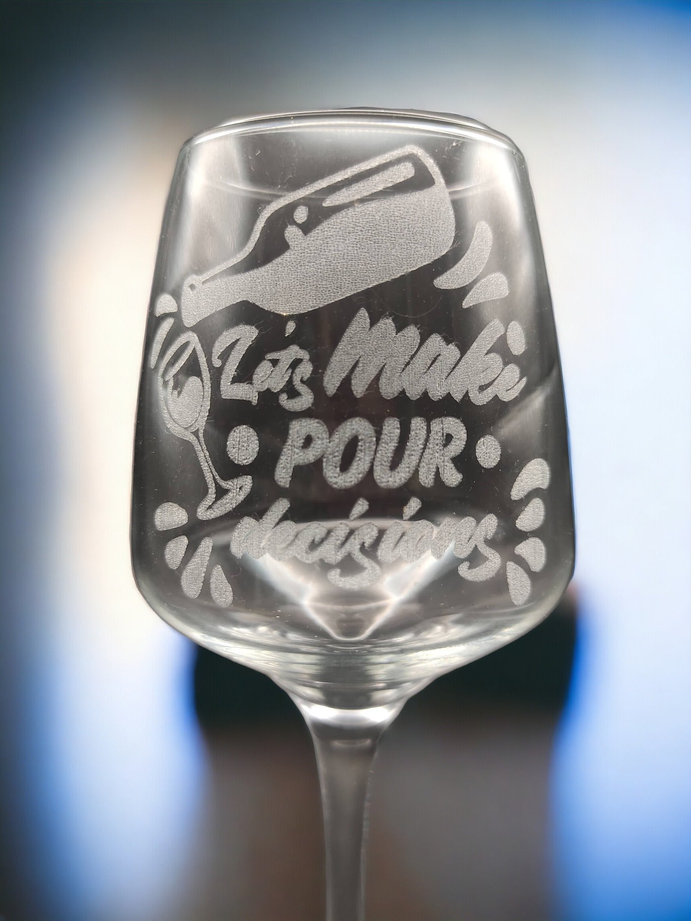 Engraved Wine Glasses
