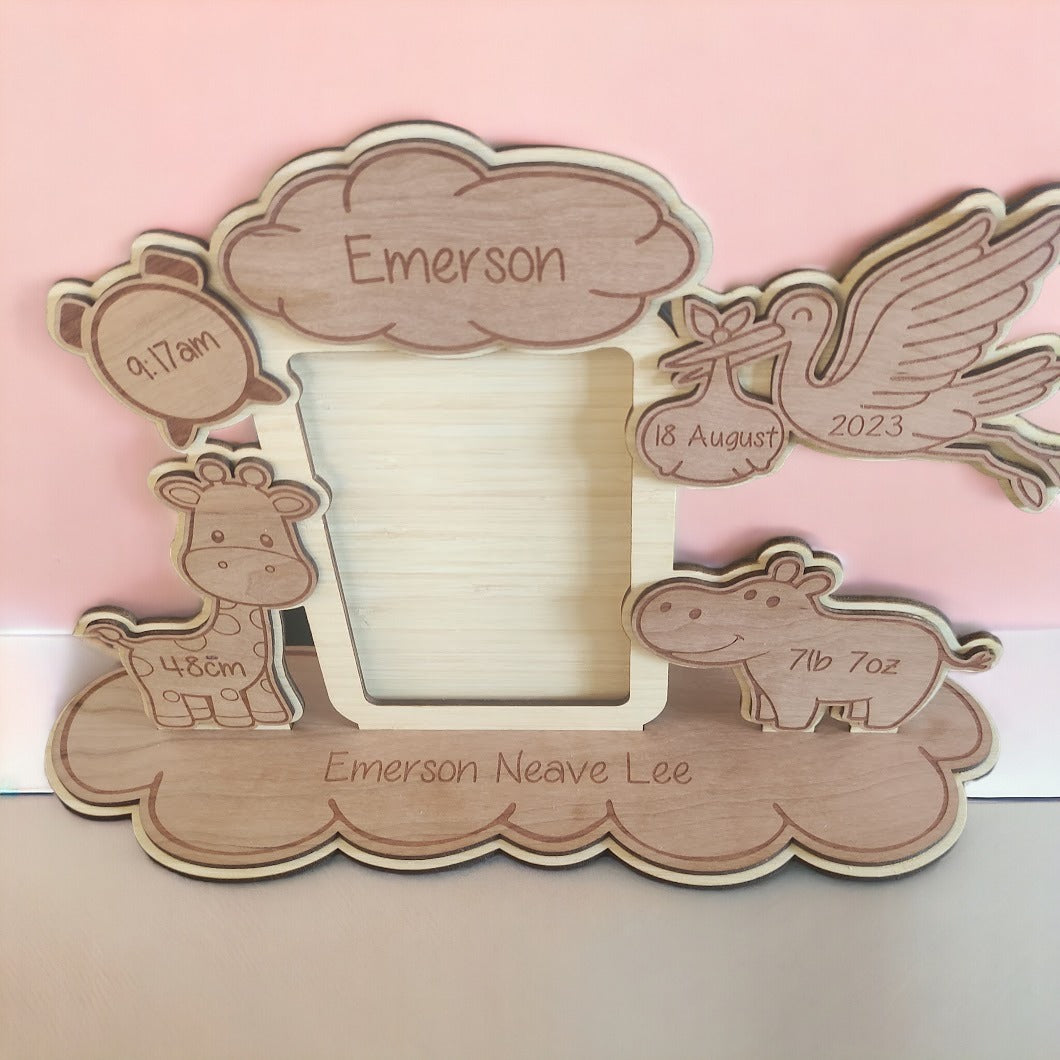 Photo Frame - Baby Birth Details