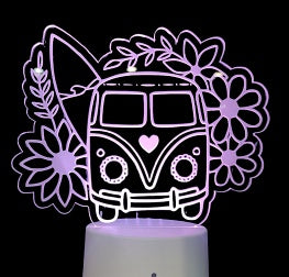 LED Laser Engraved Night Lights
