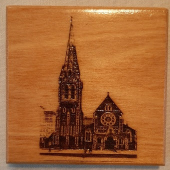 NZ Rimu/Beech Coasters Christ Church Cathedral
