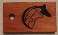NZ Rimu Key Fob